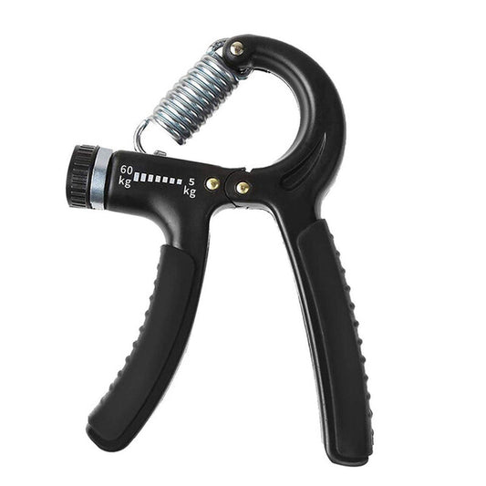 Hand Grip Strength Power Trainer Gripper Counter W Adjustable Squeeze Exercise